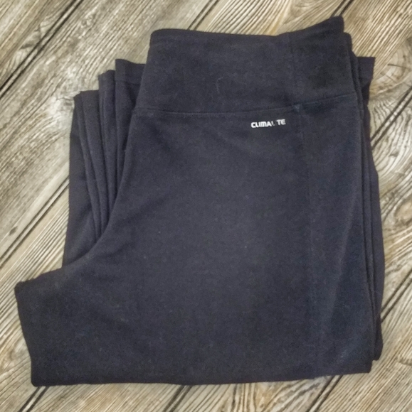 Adidas CLIMALITE Workout / YogaPants - Picture 2 of 5